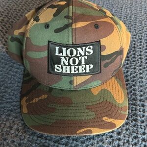 Camp Lions Not Sheep Hat